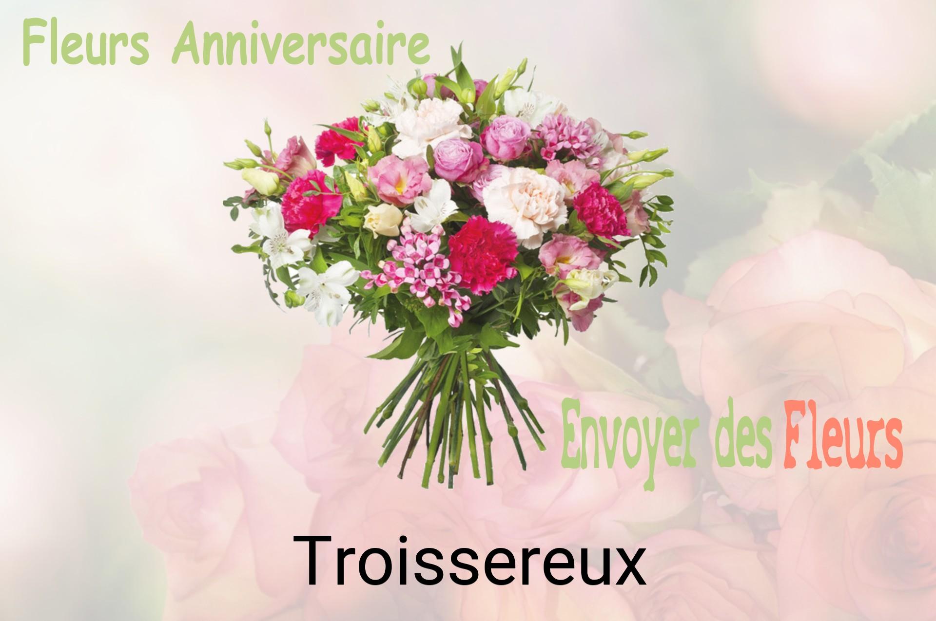 Bouquet de fleurs d’anniversaire livré à Troissereux