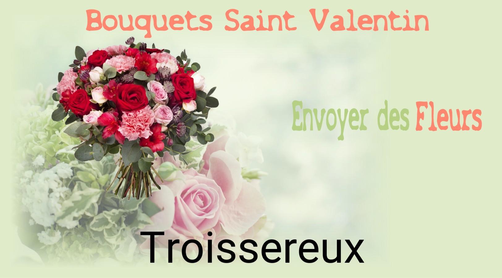 Roses de Saint-Valentin livrées à Troissereux